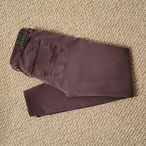 American Eagle Hi-Rise Jegging Size 6 Long Taupe